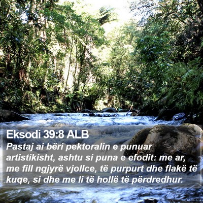 Eksodi 39:8 ALB Bible Verse Image