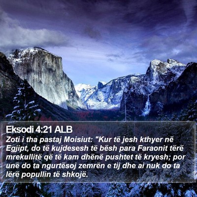 Eksodi 4:21 ALB Bible Verse Image