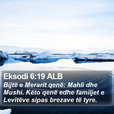 Eksodi 6:19 ALB Bible Verse Image