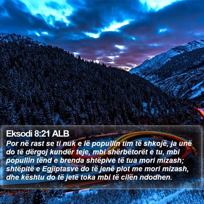 Eksodi 8:21 ALB Bible Verse Image