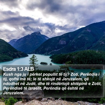 Esdra 1:3 ALB Bible Verse Image