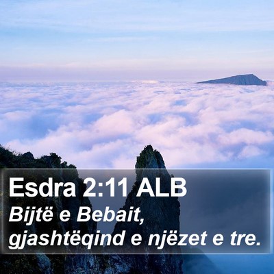Esdra 2:11 ALB Bible Verse Image