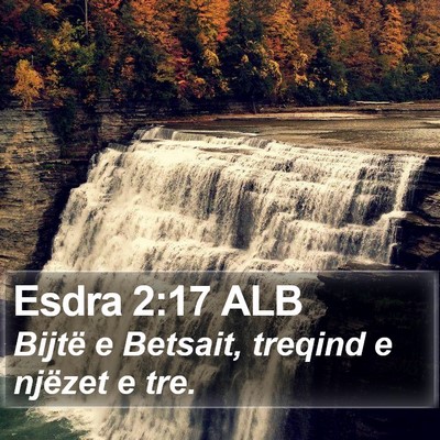 Esdra 2:17 ALB Bible Verse Image