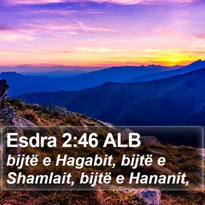 Esdra 2:46 ALB Bible Verse Image
