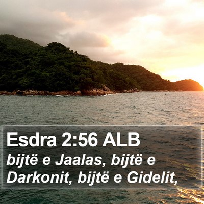 Esdra 2:56 ALB Bible Verse Image