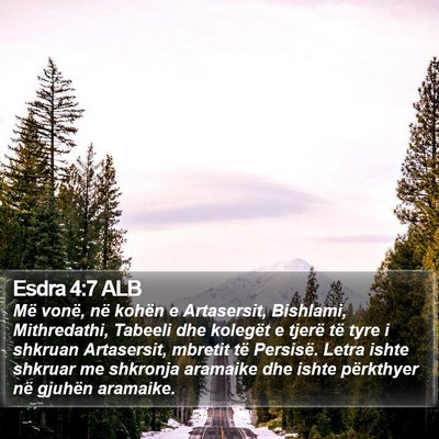 Esdra 4:7 ALB Bible Verse Image