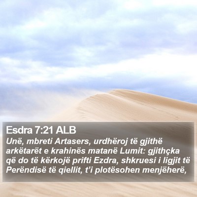 Esdra 7:21 ALB Bible Verse Image