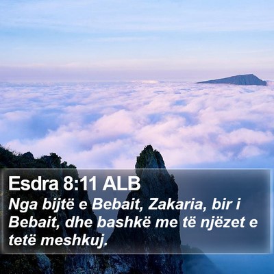 Esdra 8:11 ALB Bible Verse Image