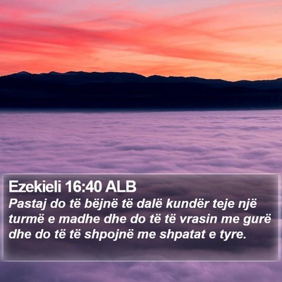 Ezekieli 16:40 ALB Bible Verse Image