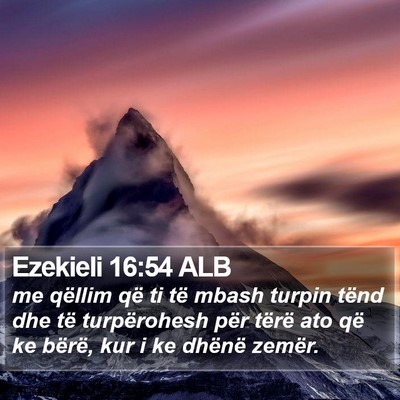 Ezekieli 16:54 ALB Bible Verse Image