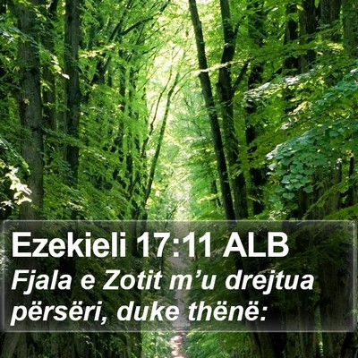 Ezekieli 17:11 ALB Bible Verse Image