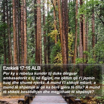 Ezekieli 17:15 ALB Bible Verse Image