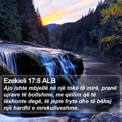 Ezekieli 17:8 ALB Bible Verse Image