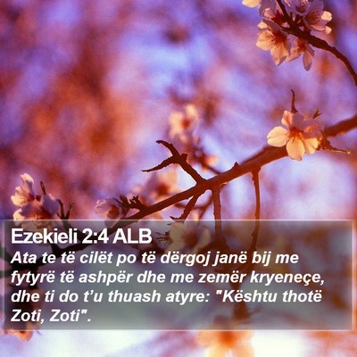 Ezekieli 2:4 ALB Bible Verse Image