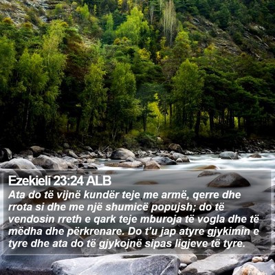Ezekieli 23:24 ALB Bible Verse Image