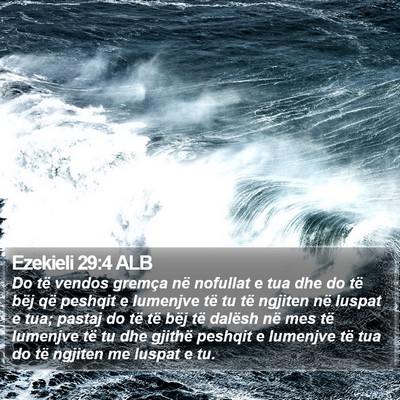 Ezekieli 29:4 ALB Bible Verse Image