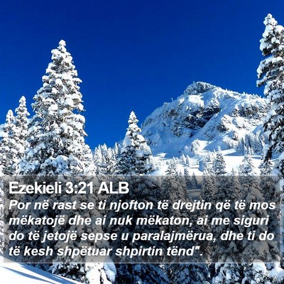 Ezekieli 3:21 ALB Bible Verse Image