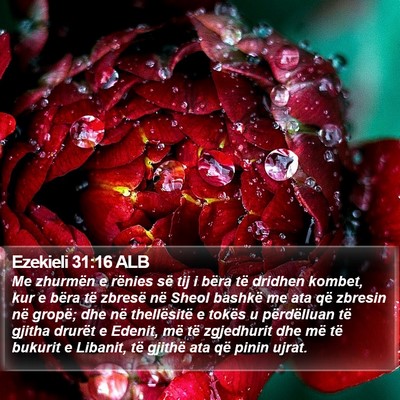 Ezekieli 31:16 ALB Bible Verse Image