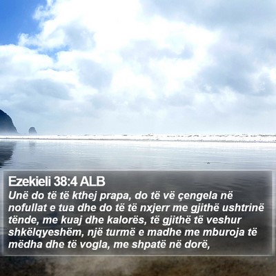 Ezekieli 38:4 ALB Bible Verse Image