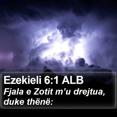 Ezekieli 6:1 ALB Bible Verse Image
