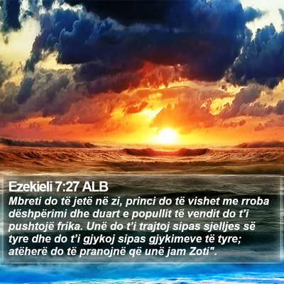 Ezekieli 7:27 ALB Bible Verse Image