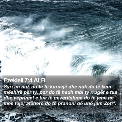 Ezekieli 7:4 ALB Bible Verse Image