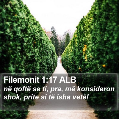 Filemonit 1:17 ALB Bible Verse Image