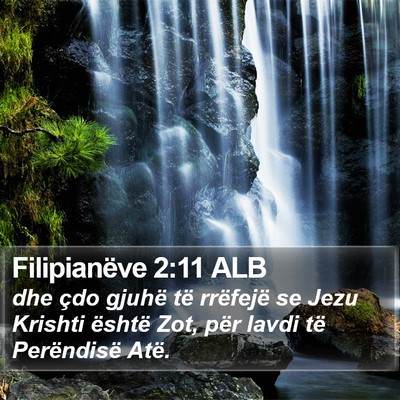 Filipianëve 2:11 ALB Bible Verse Image