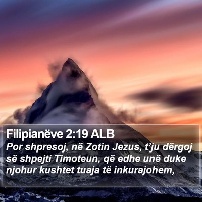 Filipianëve 2:19 ALB Bible Verse Image