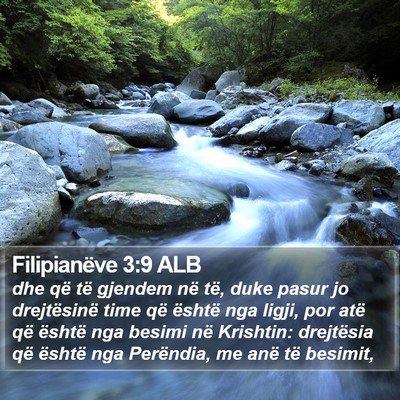 Filipianëve 3:9 ALB Bible Verse Image