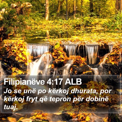 Filipianëve 4:17 ALB Bible Verse Image