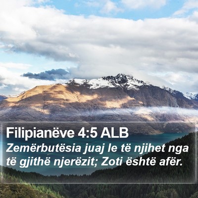 Filipianëve 4:5 ALB Bible Verse Image