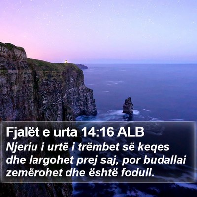 Fjalët e urta 14:16 ALB Bible Verse Image