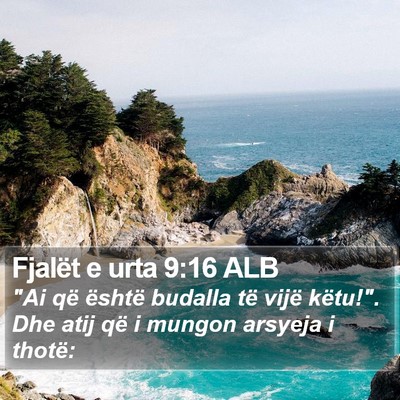 Fjalët e urta 9:16 ALB Bible Verse Image
