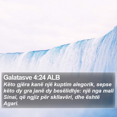 Galatasve 4:24 ALB Bible Verse Image