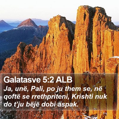 Galatasve 5:2 ALB Bible Verse Image
