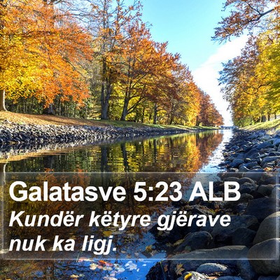 Galatasve 5:23 ALB Bible Verse Image