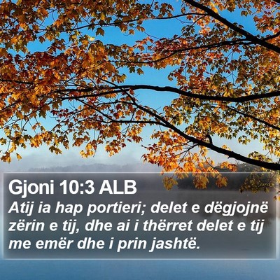 Gjoni 10:3 ALB Bible Verse Image