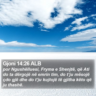 Gjoni 14:26 ALB Bible Verse Image