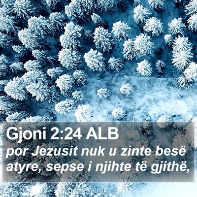 Gjoni 2:24 ALB Bible Verse Image