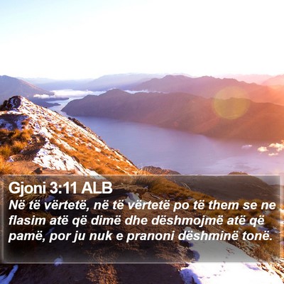Gjoni 3:11 ALB Bible Verse Image