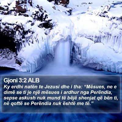 Gjoni 3:2 ALB Bible Verse Image