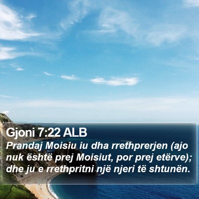 Gjoni 7:22 ALB Bible Verse Image