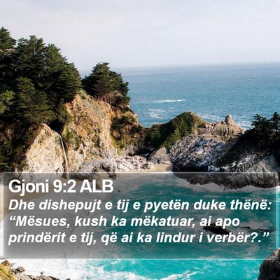 Gjoni 9:2 ALB Bible Verse Image