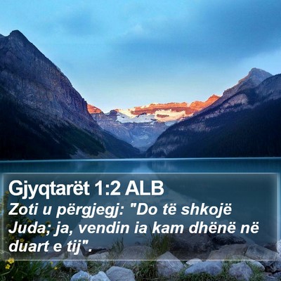 Gjyqtarët 1:2 ALB Bible Verse Image