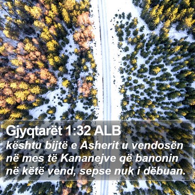 Gjyqtarët 1:32 ALB Bible Verse Image