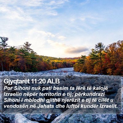 Gjyqtarët 11:20 ALB Bible Verse Image