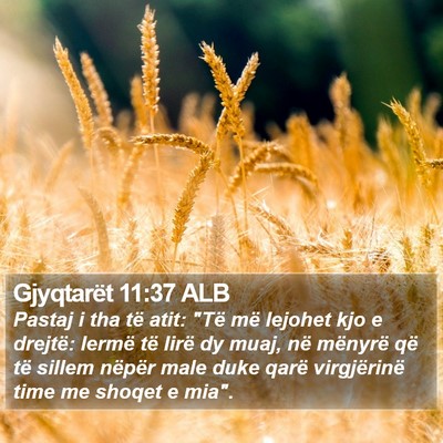 Gjyqtarët 11:37 ALB Bible Verse Image