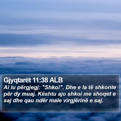 Gjyqtarët 11:38 ALB Bible Verse Image