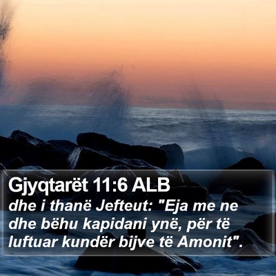 Gjyqtarët 11:6 ALB Bible Verse Image